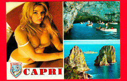 ITALIA - Campania - CAPRI (Napoli) - Vedute - Cartolina Viaggiata - Otros & Sin Clasificación