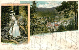 43498019 Triberg Schwarzwald Mit Wasserfall Triberg Schwarzwald - Triberg