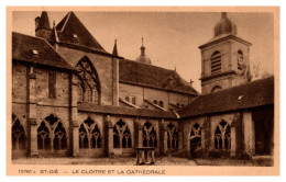 Saint-Dié - Le Cloitre Et La Cathédrale - Saint Die