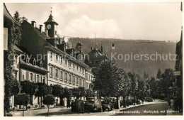 43498013 Triberg Schwarzwald Marktplatz Mit Rathaus Triberg Schwarzwald - Triberg