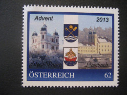 Österreich- PM Stadl Paura 8108142, Stadl-Paura Und Lambach Advent 2013 Ungebraucht - Personnalized Stamps