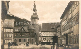 43497721 Stolberg Harz Marktplatz Postamt Stolberg Harz - Stolberg (Harz)