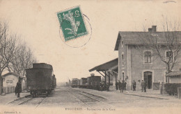 CPA-13-EYGUIERES-Perspective De La Gare - Eyguieres