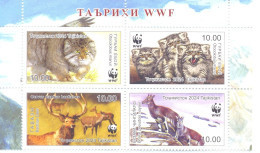 2024. Tajikistan, WWF History, 4v,  Mint/** - Tajikistan