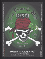 Etiquette De Bière Saison  -  Brasserie Les Fleurs Du Malt  à  Lausanne   (suisse) - Beer