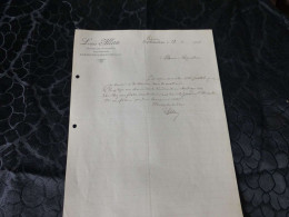 F-493 , Document , LOUIS ALLAN , Propriétaire Viticulteur , ESPONDEILHAN, Hérault , 1909 - Agriculture