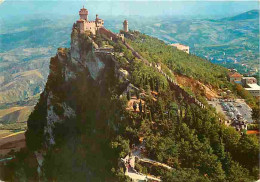 Saint Marin - Seconde Et Troisième Tour Vues De La Roche - CPM - Voir Scans Recto-Verso - San Marino