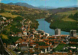 01 - Bellegarde - Vue Générale Aérienne - La Ville Et La Vallée Du Rhone - CPM - Voir Scans Recto-Verso  - Bellegarde-sur-Valserine