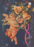 ANGE Noël Vintage Carte Postale CPSM #PBP340.A - Angeles