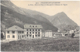 73 - PRALOGNAN LA VANOISE - La Poste, Hôtel Du Dome Et Hameau De L'église - Pralognan-la-Vanoise