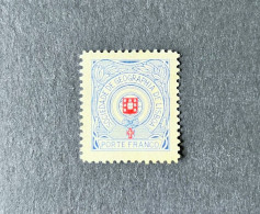 (T1) Portugal BOB Geographic Society Stamp 15 - MH - Ongebruikt