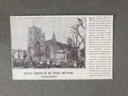Priory Church Of St Peter And St Paul Leominster Carte Postale Postcard - Herefordshire