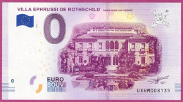 0-Euro UEHM 01 2018  VILLA EPHRUSSI DE ROTHSCHILD - SAINT-JEAN-CAP-FERRAT - Pruebas Privadas