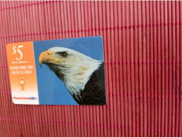 Bird Phonecard Mint Rare - Eagles & Birds Of Prey