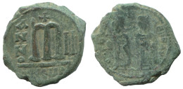 PHOCAS FOLLIS Authentique ORIGINAL Antique BYZANTIN Pièce 9.6g/29mm #AA526.19.F.A - Byzantines