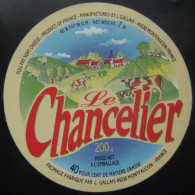 Etiquette Fromage - Le Chancelier - Fromagerie L.Gallais Montfaucon 49-G Anjou Export - Maine&Loire  A Voir ! - Cheese