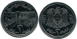 2 LIRAS / POUNDS 1996 SYRIE SYRIA Islamique Pièce #AP564.F.A - Syrie