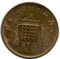 NEW PENNY 1975 UK GROßBRITANNIEN GREAT BRITAIN Münze #AZ039.D.A - 1 Penny & 1 New Penny