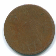 1 KEPING 1804 SUMATRA BRITISH EAST INDE INDIA Copper Colonial Pièce #S11758.F.A - Indien