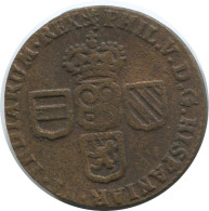 1 LIARD 1710 SPANISH NEERLANDÉS NETHERLANDS Namur PHILIP V Moneda #AE733.16.E.A - …-1795 : Oude Periode