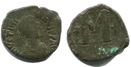 JUSTINUS I CONSTANTINOPOLIS FOLLIS Ancient BYZANTINE Coin 16g/31mm #AB297.9.U.A - Byzantines