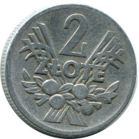 2 ZLOTE 1958 POLAND Coin #AZ317.U.A - Polen