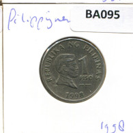 1 PISO 1998 PHILIPPINEN PHILIPPINES Münze #BA095.D.A - Filippijnen