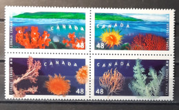 2002 - Canada - MNH - Corals Preservation - Joint With Hong Kong - 4 Se Tenant Stamps + 4 Stamps - Nuovi