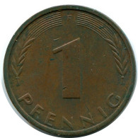 1 PFENNIG 1974 F BRD DEUTSCHLAND Münze GERMANY #AW933.D.A - 1 Pfennig