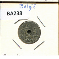 5 CENTIMES 1905 DUTCH Text BELGIUM Coin #BA238.U.A - 5 Cent