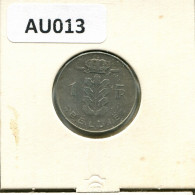 1 FRANC 1974 DUTCH Text BÉLGICA BELGIUM Moneda #AU013.E.A - 1 Franc