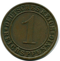 1 REICHSPFENNIG 1935 A DEUTSCHLAND Münze GERMANY #AW943.D.A - 1 Reichspfennig