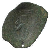 Authentic Original Ancient BYZANTINE EMPIRE Trachy Coin 1.1g/14mm #AG608.4.U.A - Byzantines