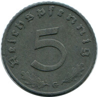 5 REICHSPFENNIG 1941 G DEUTSCHLAND Münze GERMANY #DB890.D.A - 5 Reichspfennig