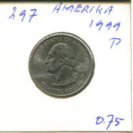 1/4 DOLLAR 1999 USA Moneda #AR498.E.A - 1999-2009: State Quarters