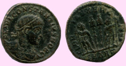 CONSTANTINE I Auténtico Original Romano ANTIGUOBronze Moneda #ANC12250.12.E.A - El Imperio Christiano (307 / 363)