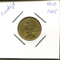 10 CENTIMES 1965 FRANKREICH FRANCE Französisch Münze #AN834.D.A - 10 Centimes