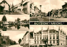 43496416 Buetzow Wilhelm Pieck Strasse Bahnhof Bootshaeuser Warnow Gartenstrasse - Buetzow