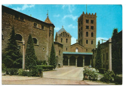 FACHADA DEL MONASTERIO / FAÇADE OF MONASTERY.- RIPOLL - GIRONA.- (CATALUNYA). - Kirchen U. Kathedralen