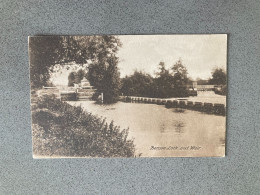 Benson Lock And Weir Carte Postale Postcard - Otros & Sin Clasificación