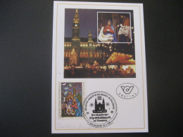 Österreich- Advent 29.11.1996, 50 Jahre Salzburger Christkindlmarkt - Storia Postale