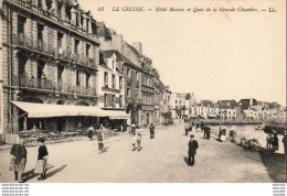 D44  LE CROISIC  Hôtel Masson Et Quai De La Grande Chambre - Le Croisic