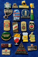 77816-collection De 20 Pin's. .Bière. Pression. Chope. Bistrot. Boisson. - Beer