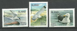 BIRDS ALAND - Seagulls Bird Set Åland 2000 MNH - Collections, Lots & Séries