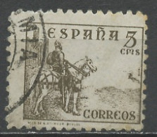 Espagne - Spain - Spanien 1937-40 Y&T N°578A - Michel N°766 II (o) - 5c Le Cid Campeador - Usados