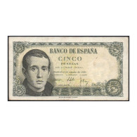 C2705# España 1951 [BLL] 5 Pts. Jaime Balmes (MBC) - 5 Pesetas