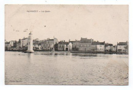 Carte Postale Ancienne - Circulé - Dép. 44 - PAIMBOEUF - Les Quais - Paimboeuf