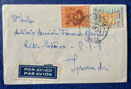 ANGOLA Cover To Luanda LUMEGE Cancel - Angola