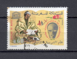 MAROC   N° 608   OBLITERE  COTE  0.50€   UNESCO EDUCATION  VOIR DESCRIPTION - Maroc (1956-...)