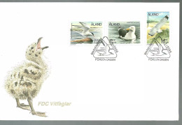BIRDS FDC ALAND - Seagulls & Terns Set 2000 - Collections, Lots & Séries